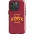 Iowa State University Primary Logo iPhone 16 Pro Magsafe Impact Case